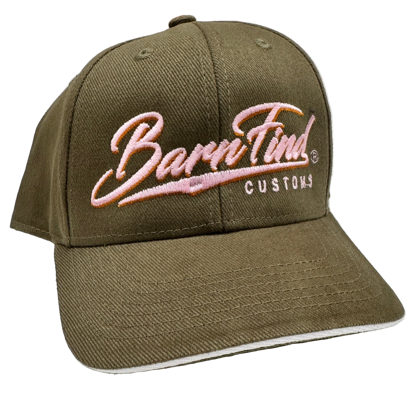 Original logo 6 panel fabric back cap