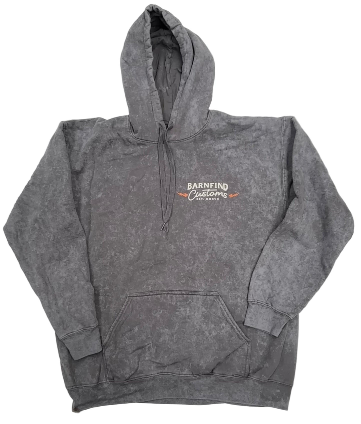 Bolt Vintage Hoodie grey
