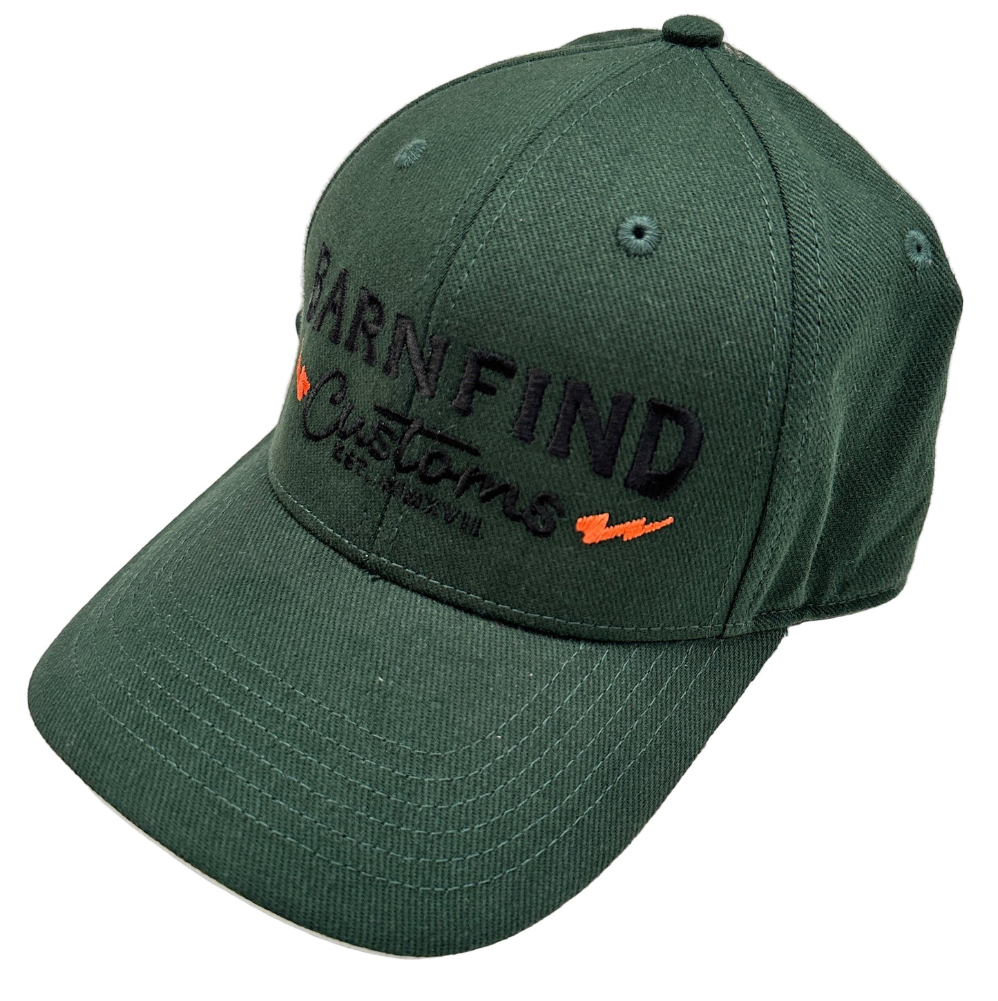 Bolt logo 6 pannel fabric back cap