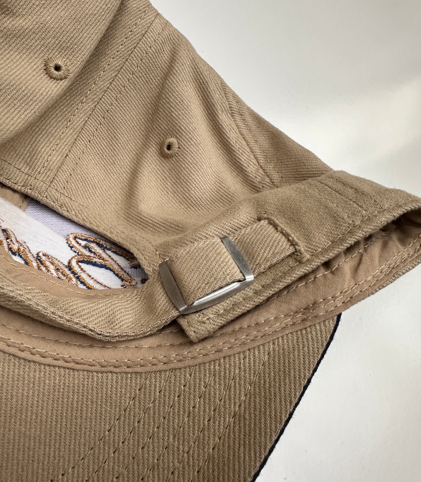Original logo 6 panel fabric back cap