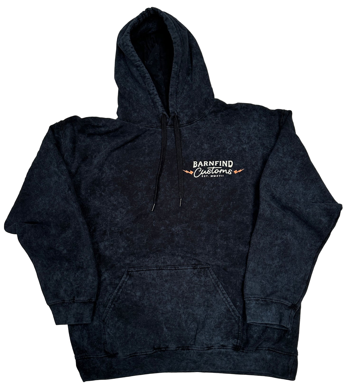 Bolt Vintage Hoodie black