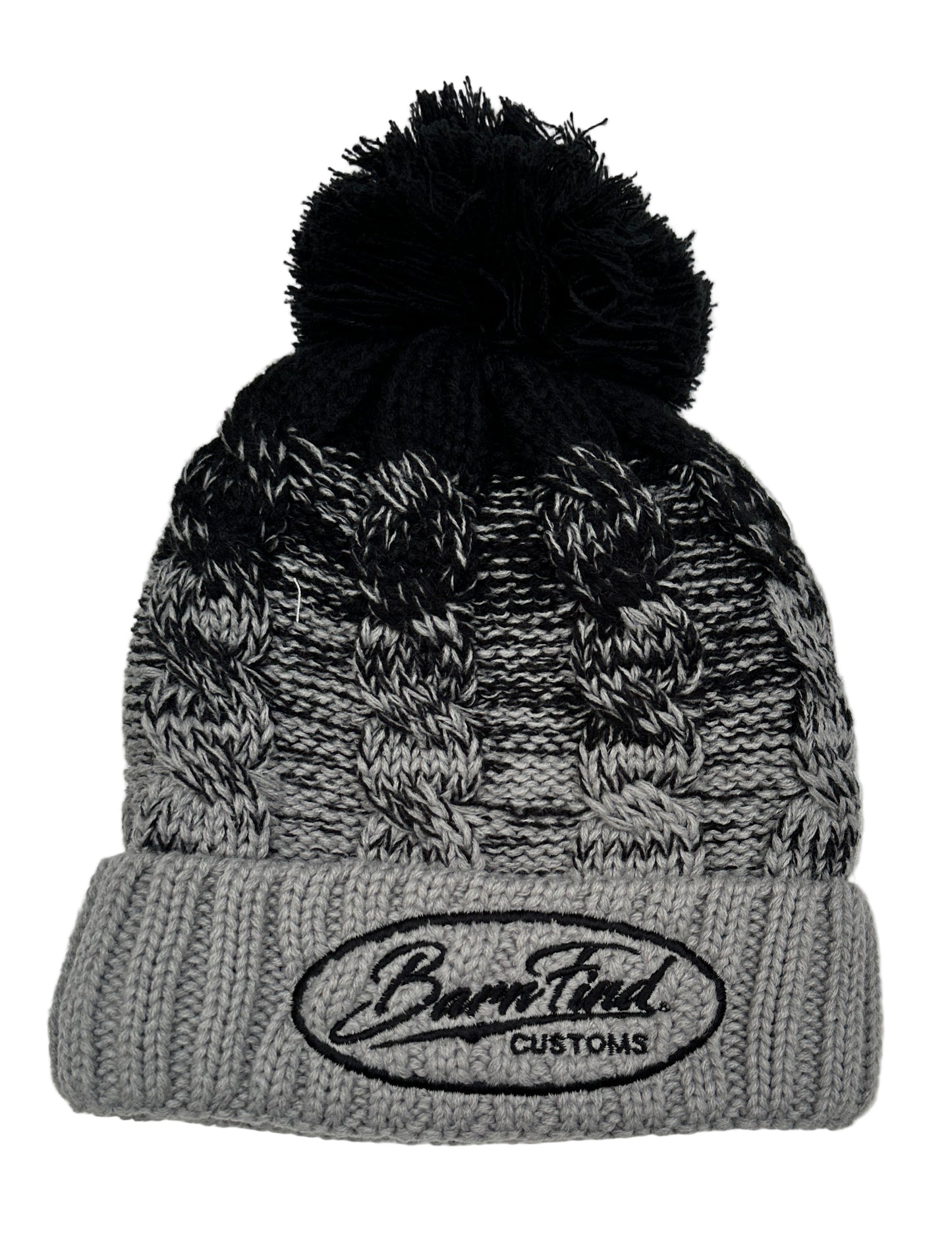 Fade bobble hat