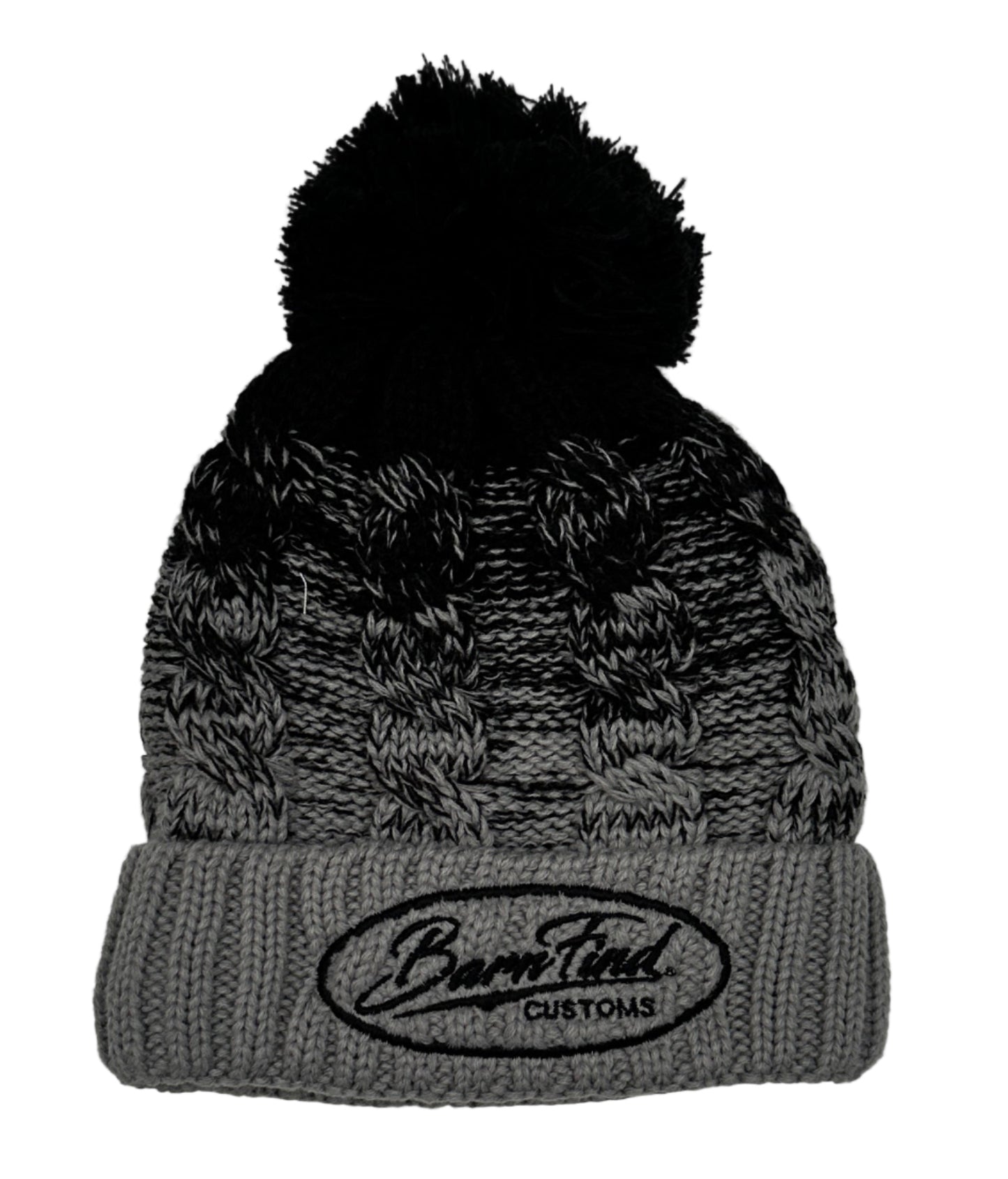 Fade bobble hat