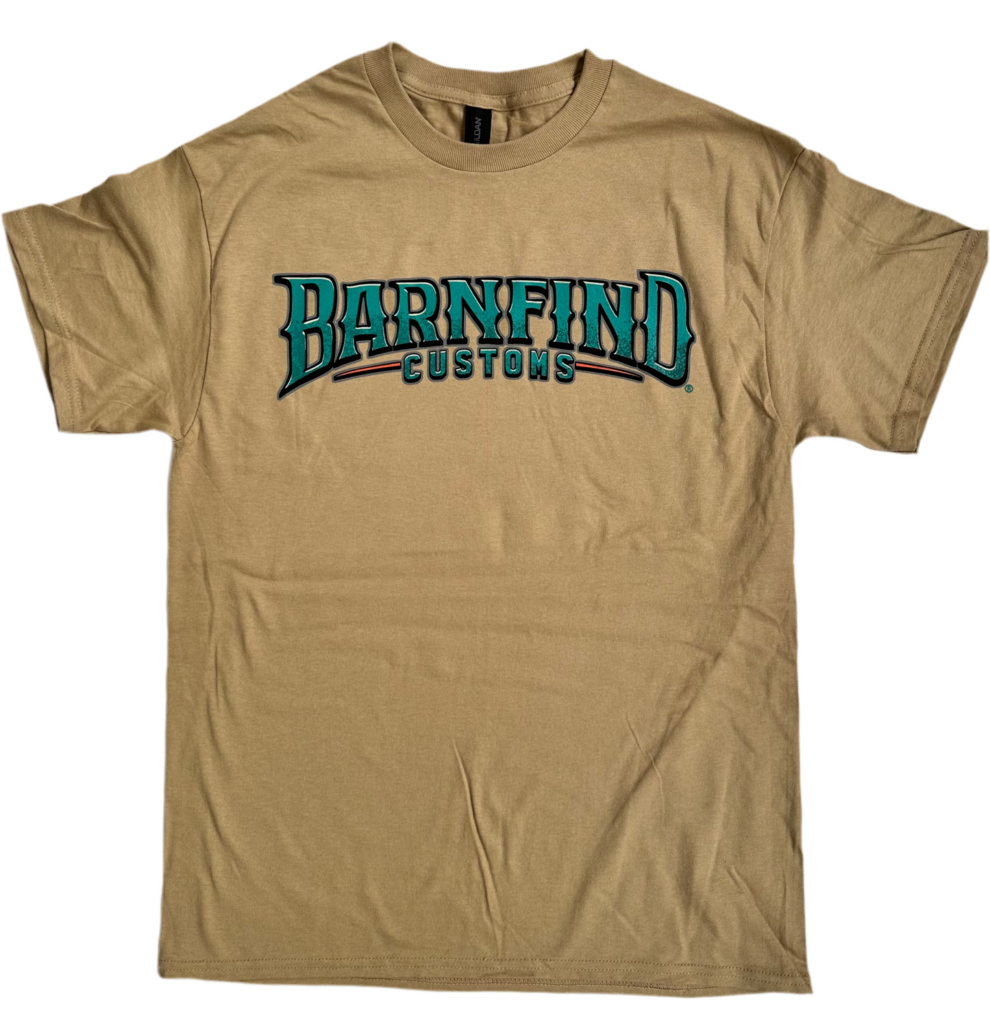 Custom supply tan Tshirt