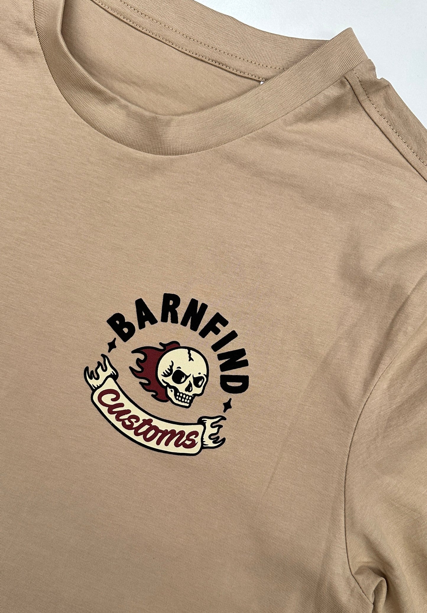 Race crew Tshirt (sand or black)