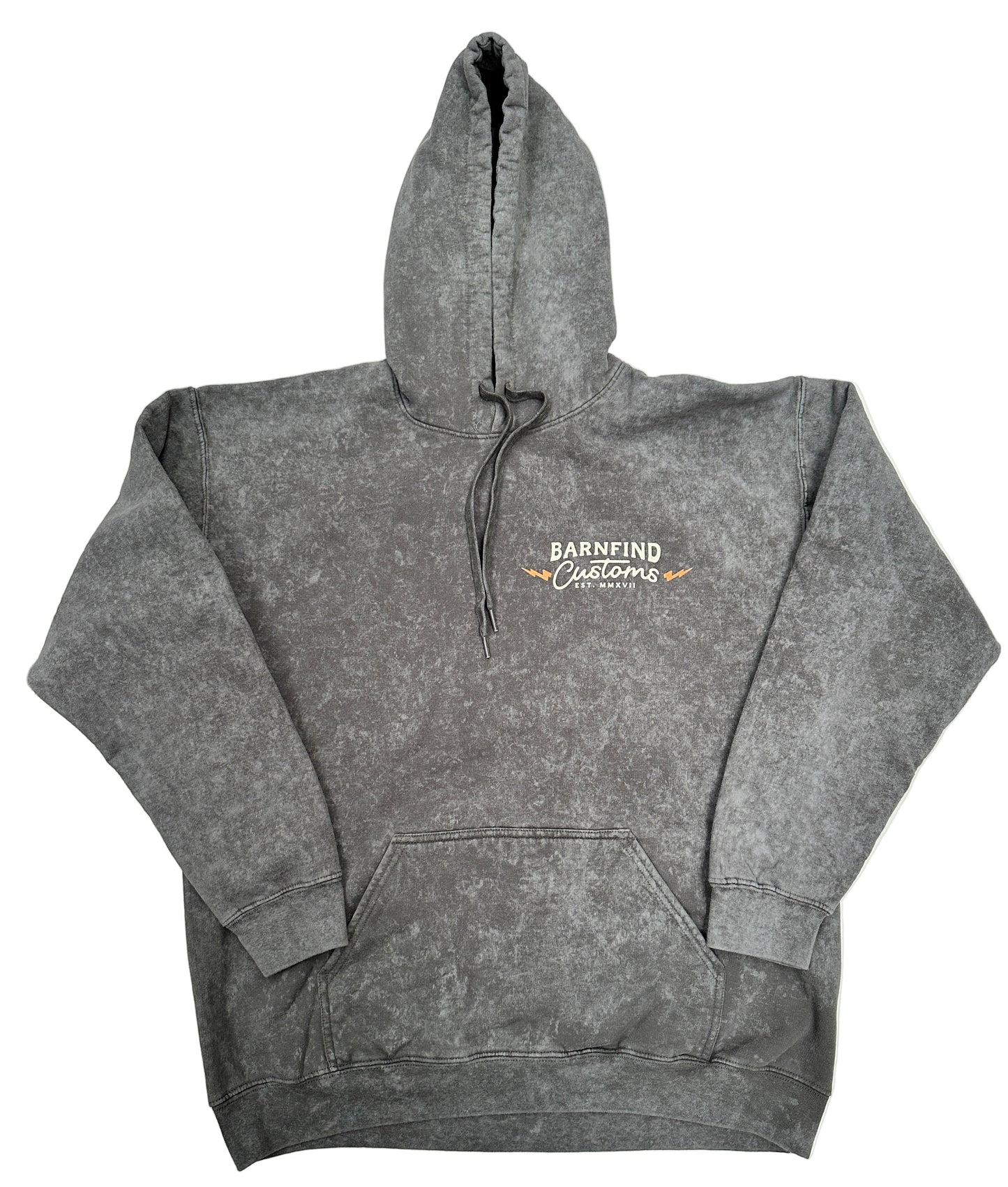 Bolt Vintage Hoodie grey