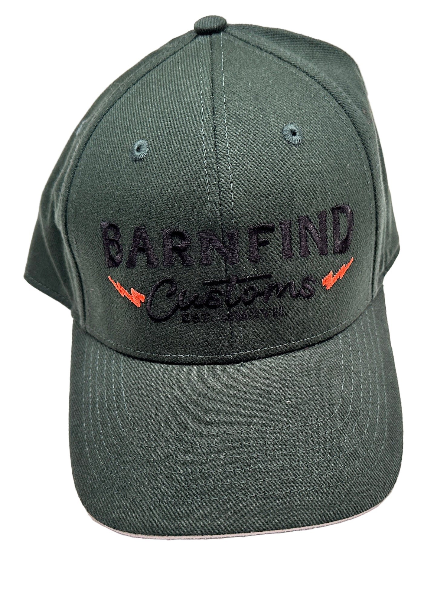 Bolt logo 6 pannel fabric back cap