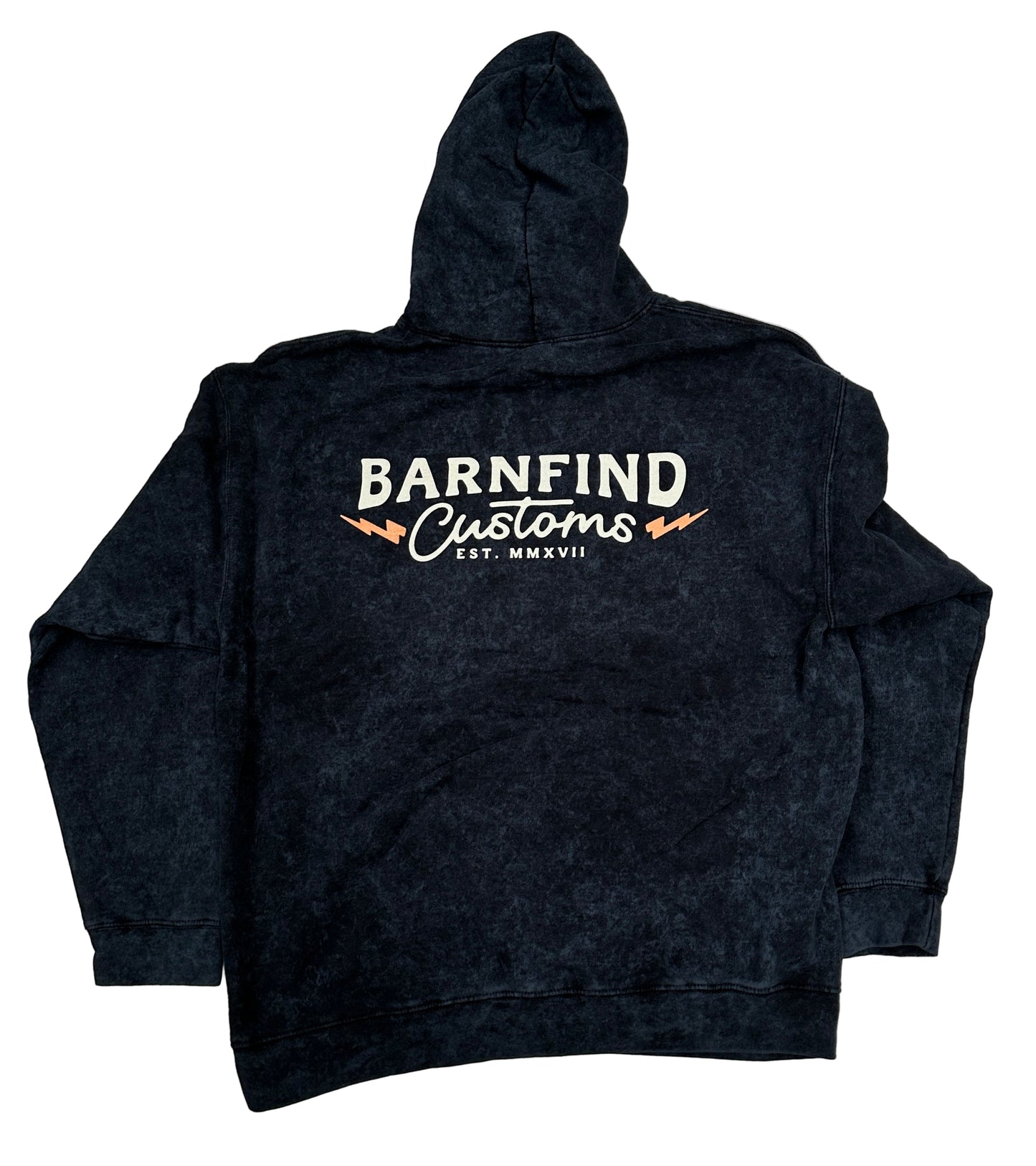 Bolt Vintage Hoodie black