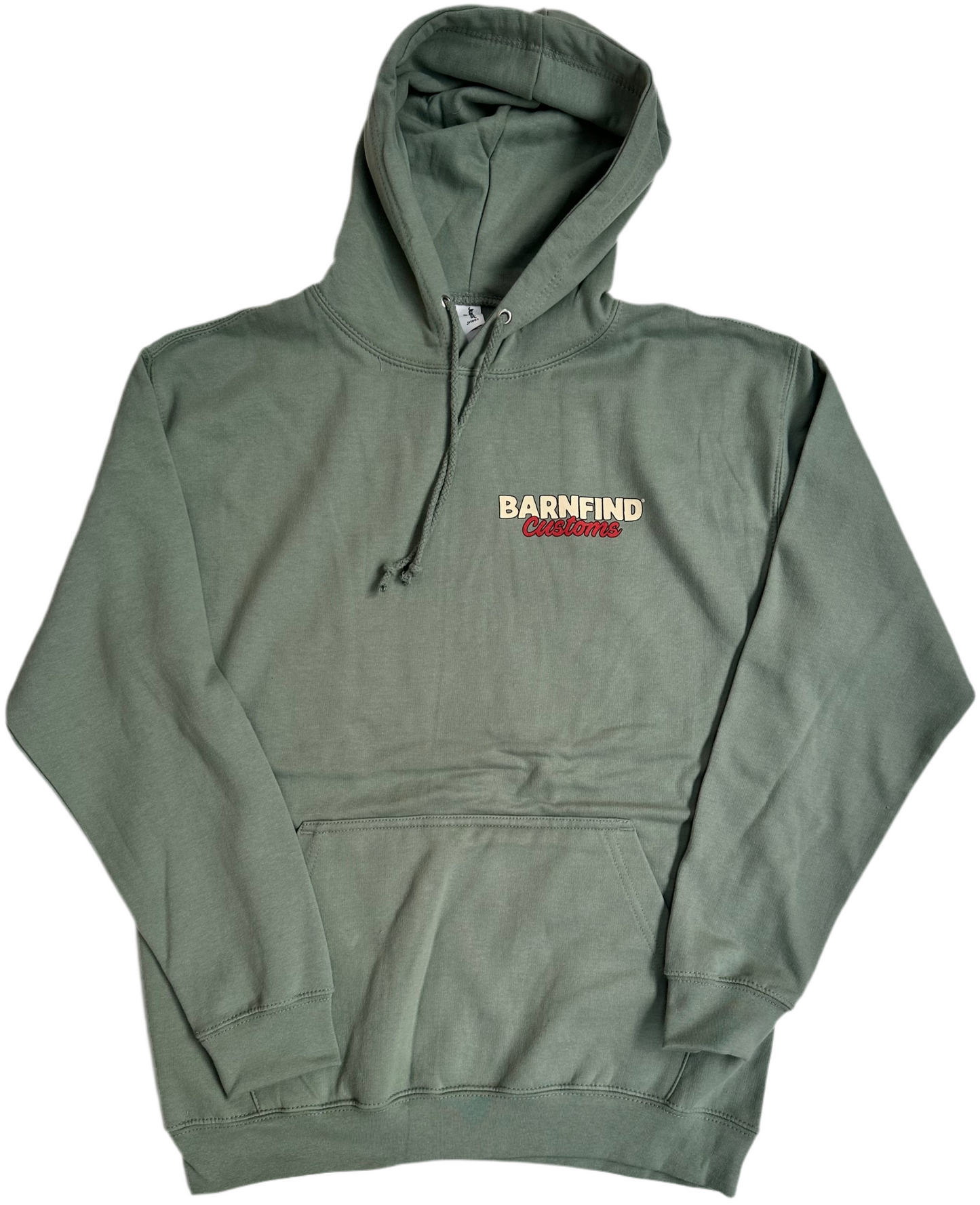 (Copy) Pizza and parts green Hoodie