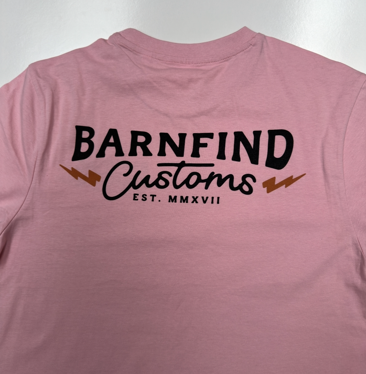 Bolt Logo Tshirt pink