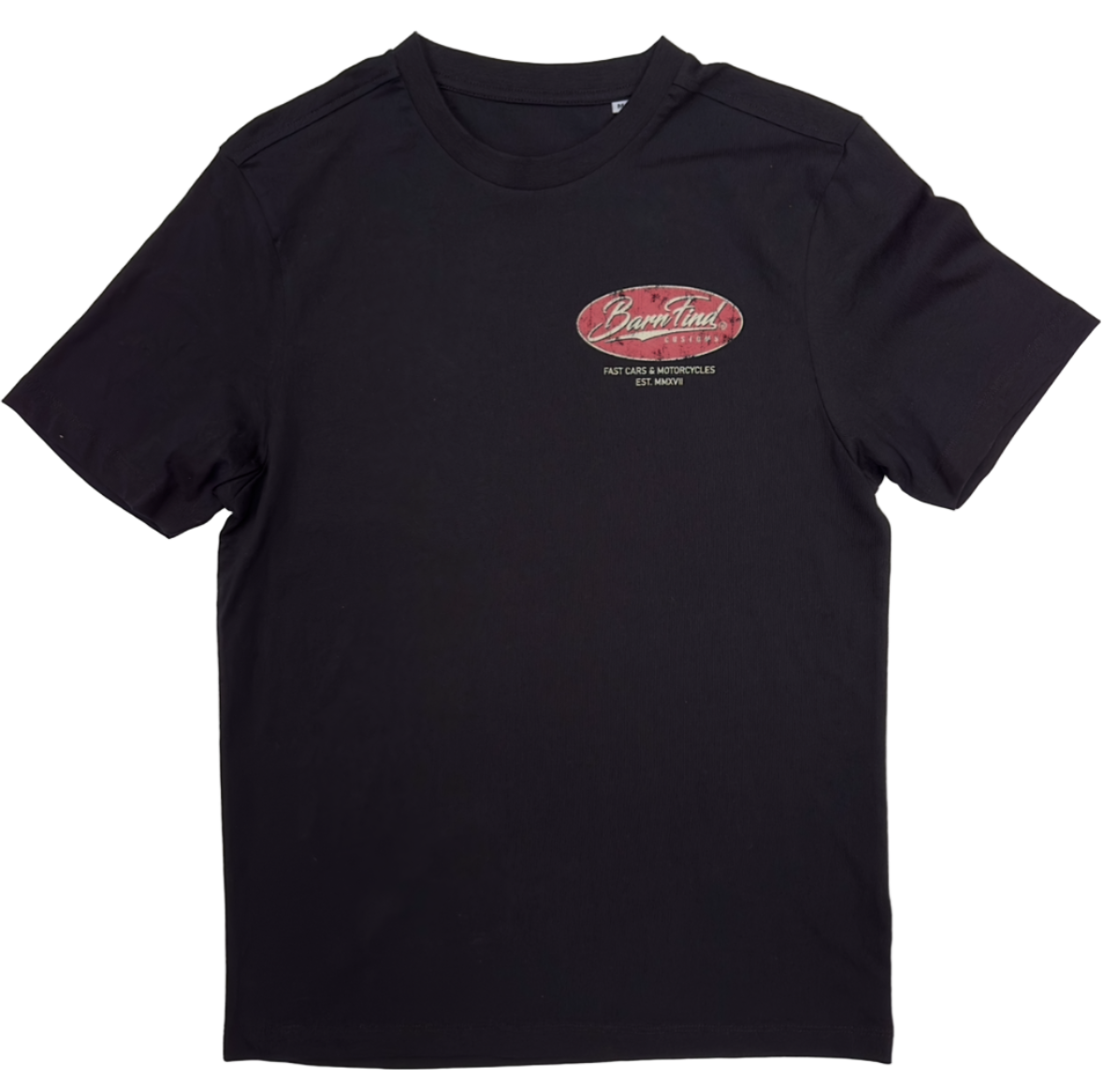 Oval tee black