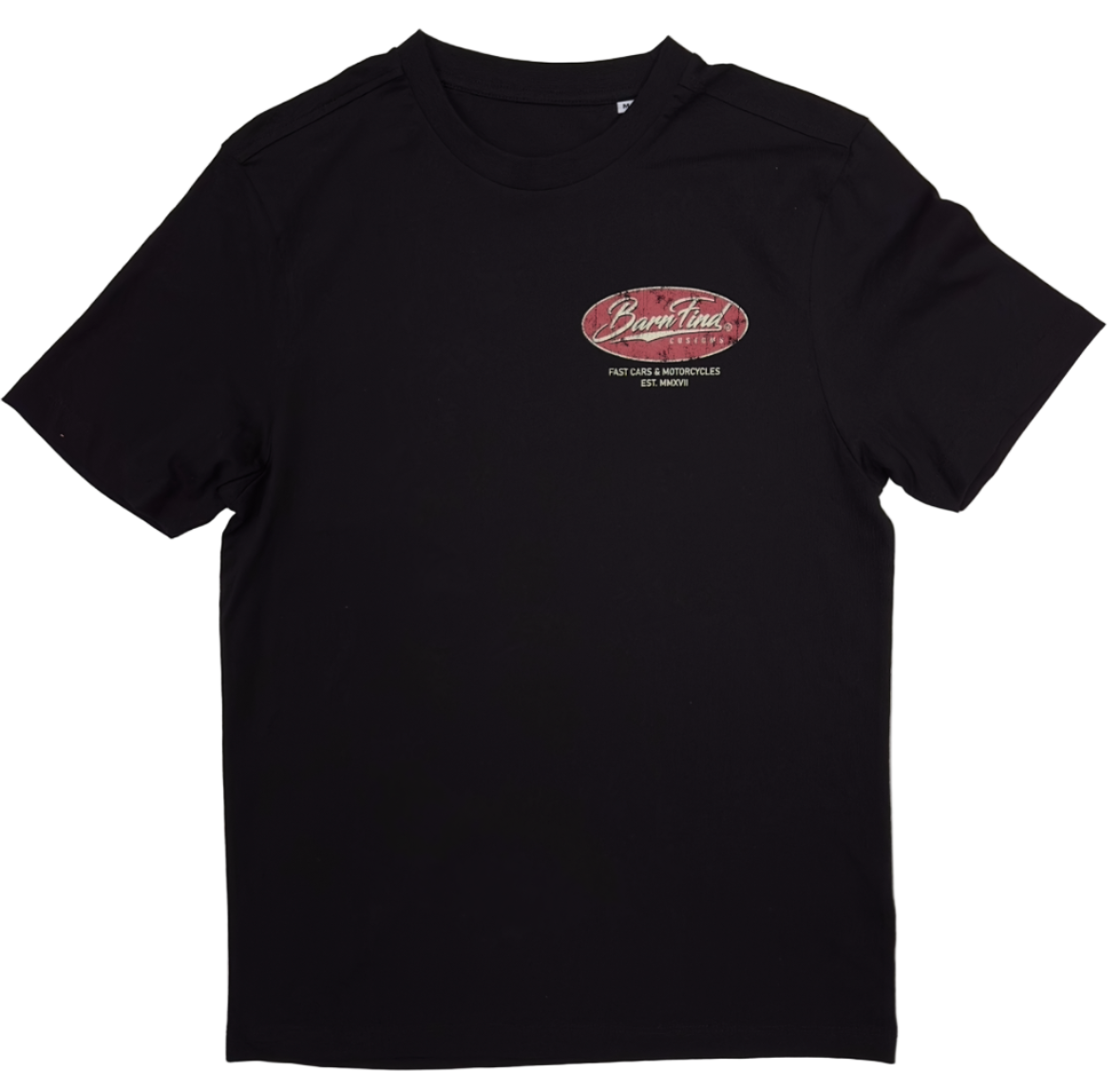 Oval tee black