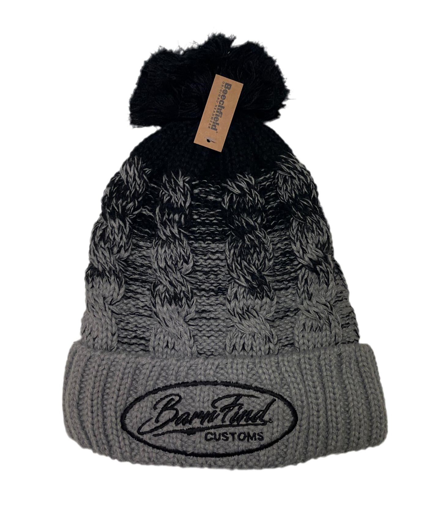 Fade bobble hat