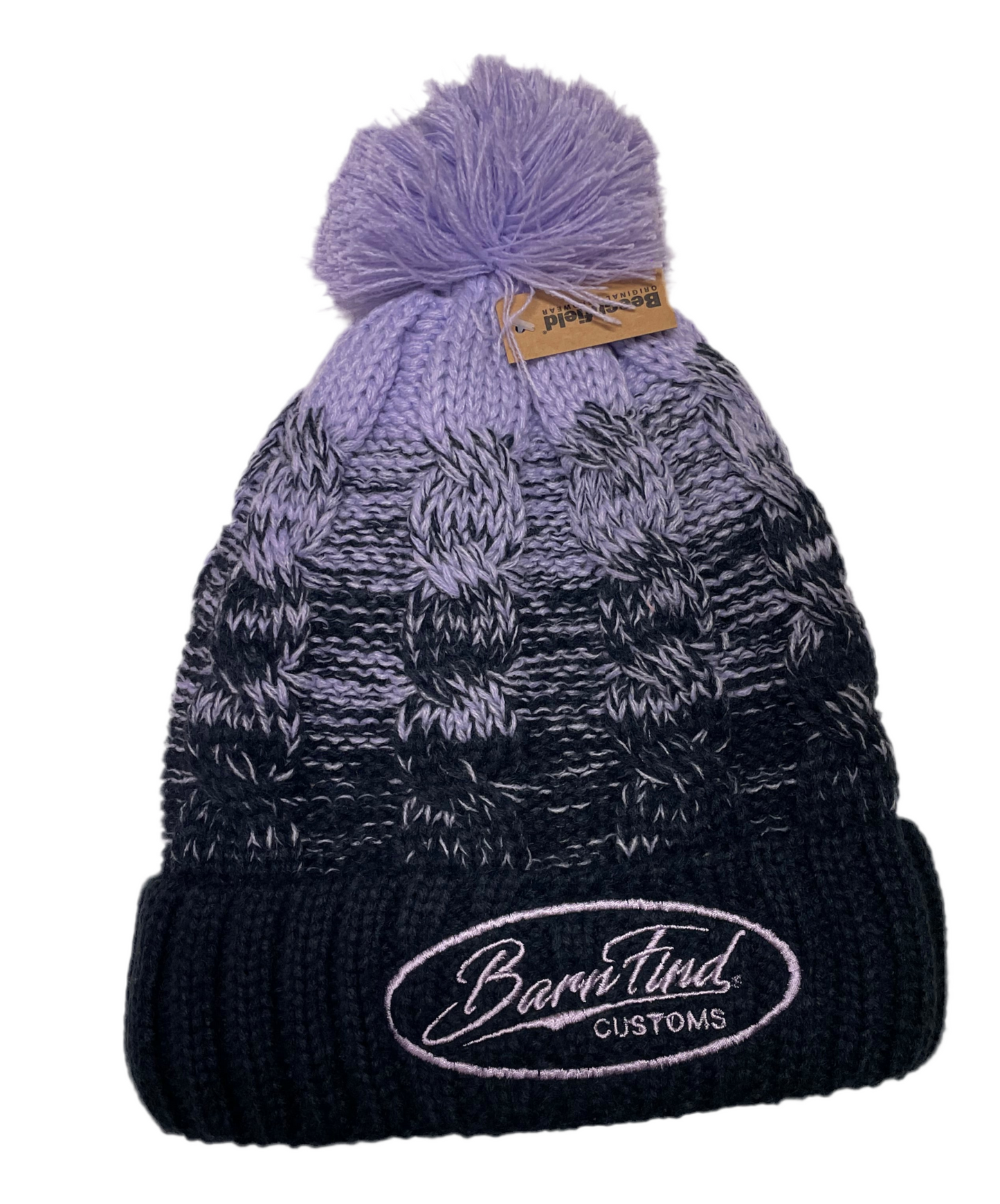 Fade bobble hat