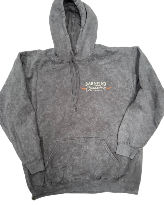 Bolt Vintage Hoodie grey