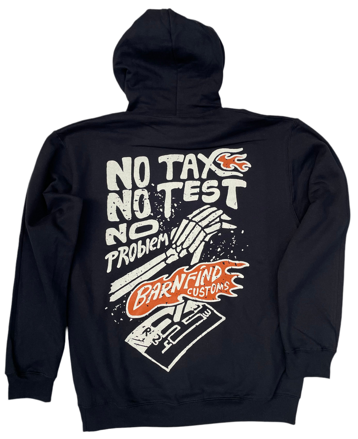 No tax no test hoodie