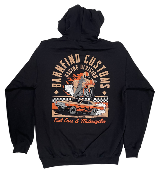 Drag racing hoodie