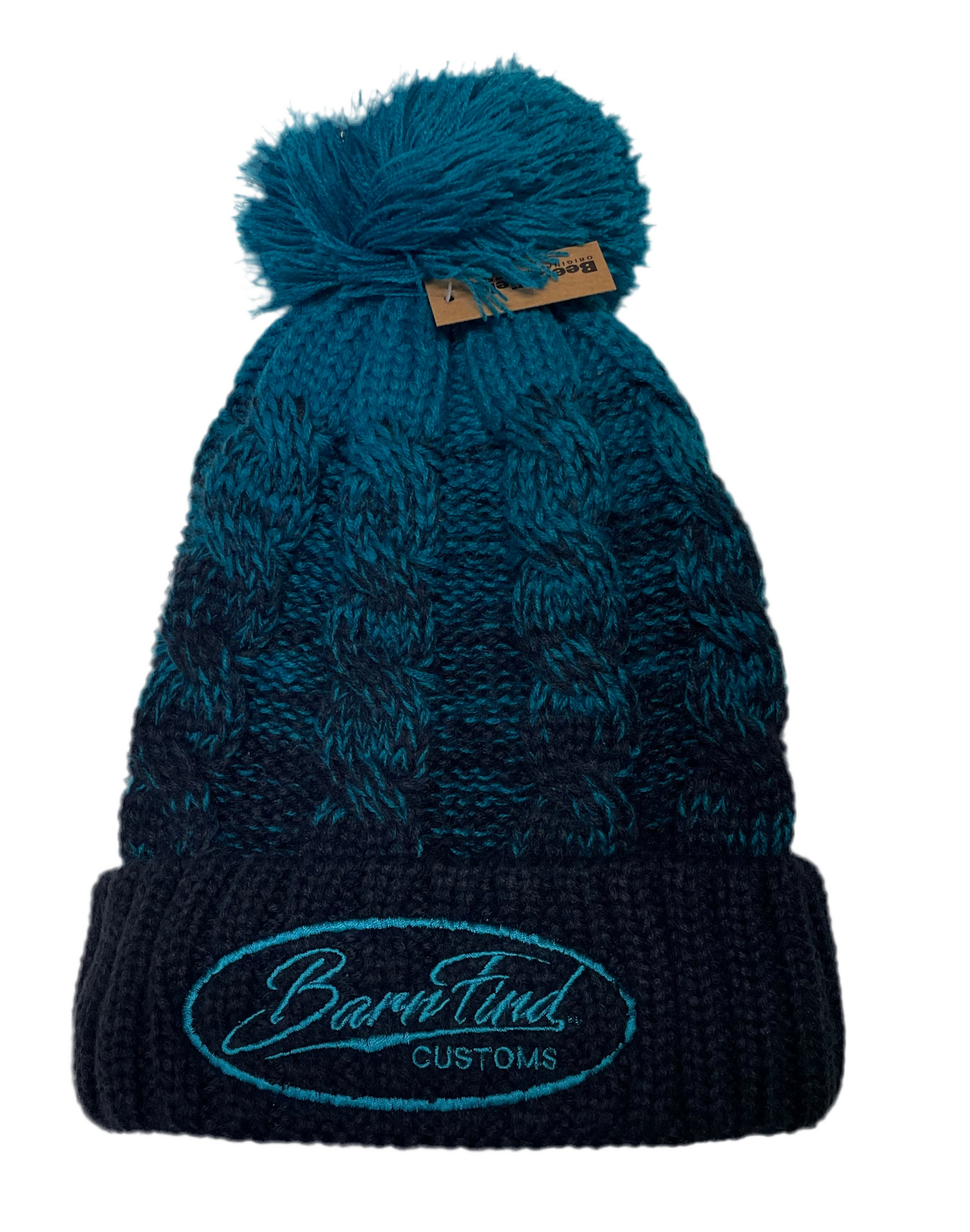 Fade bobble hat