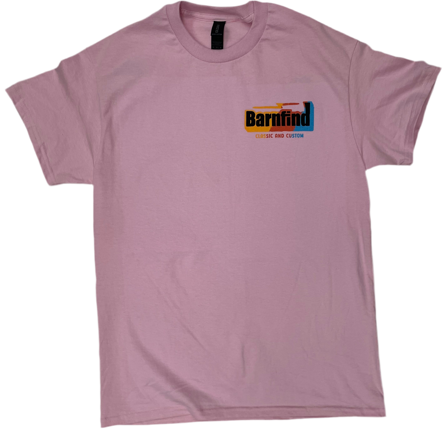 Classic and custom Tri colour Tshirt (pink or green)