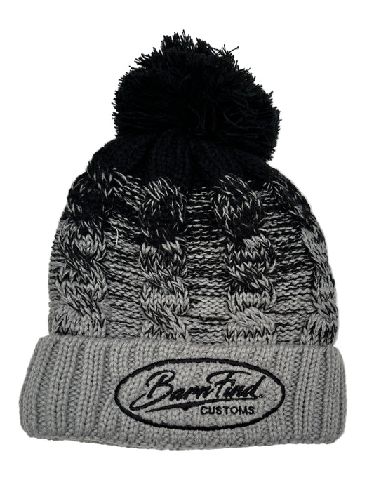 Fade bobble hat