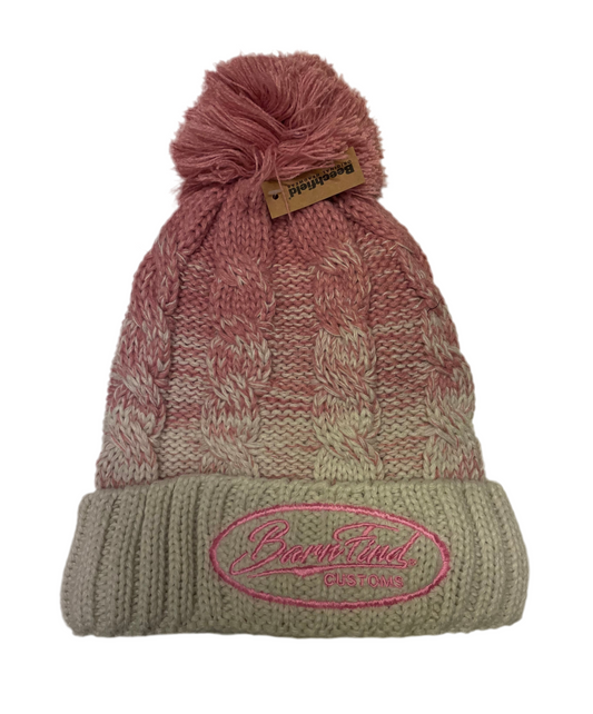 Fade bobble hat