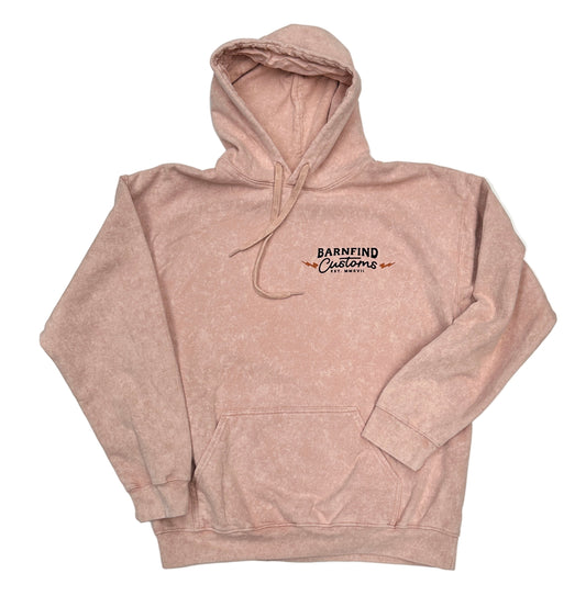 Bolt Vintage Hoodie pink