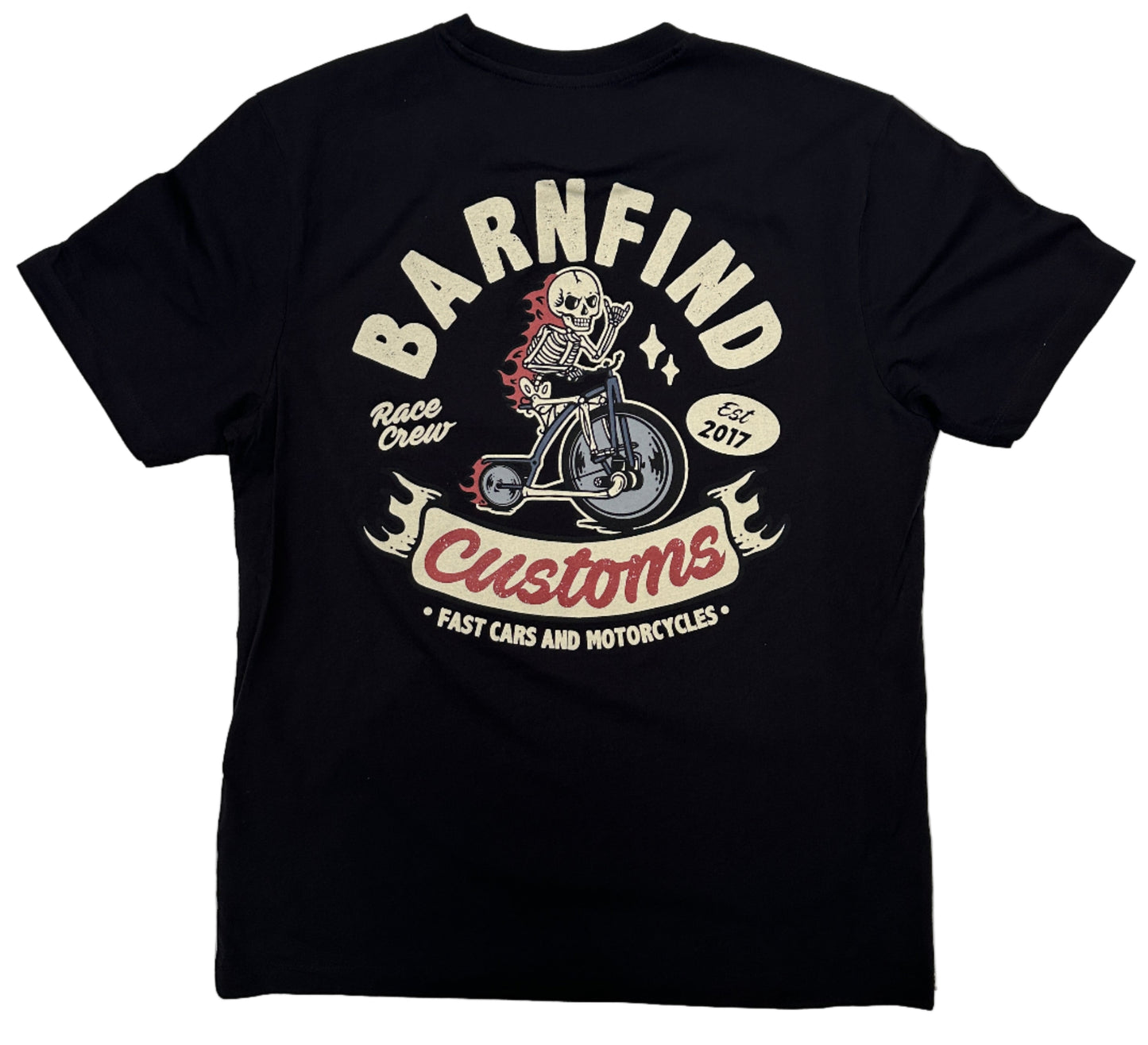 Race crew Tshirt (sand or black)