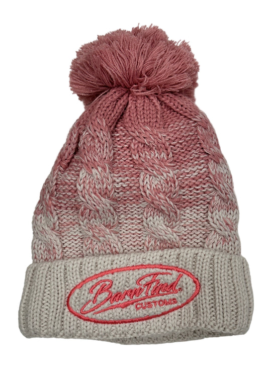 Fade bobble hat