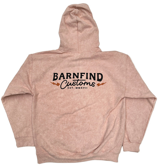 Bolt Vintage Hoodie pink