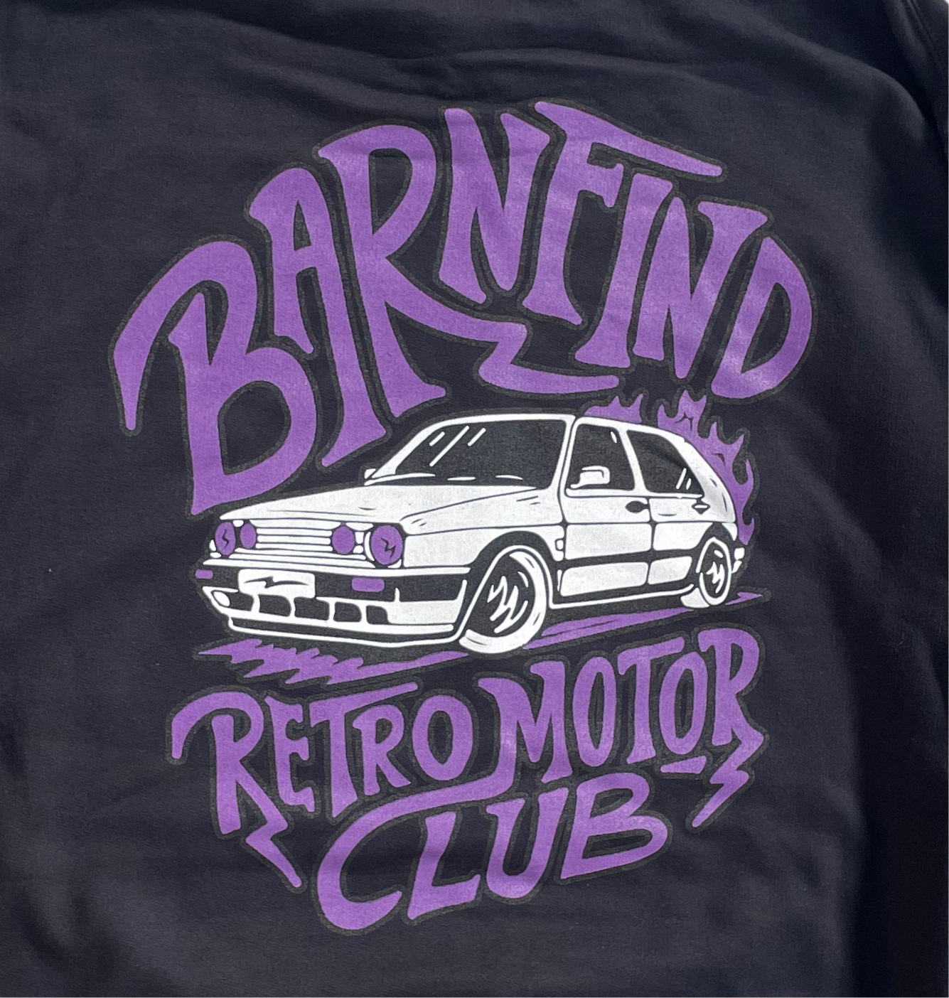 Retro motor club hoodie