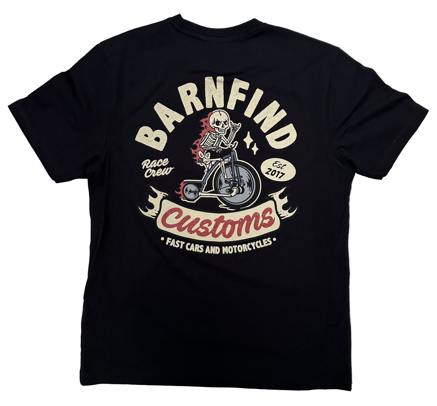 Race crew Tshirt (sand or black)