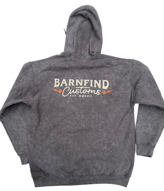Bolt Vintage Hoodie grey