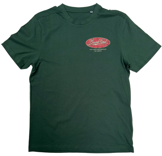 Oval tee racing green